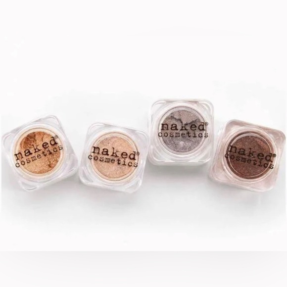 Naked Cosmetics Loose Pigment Set - 4 Stackable Eyeshadows Set in Sierra… - Picture 3 of 8